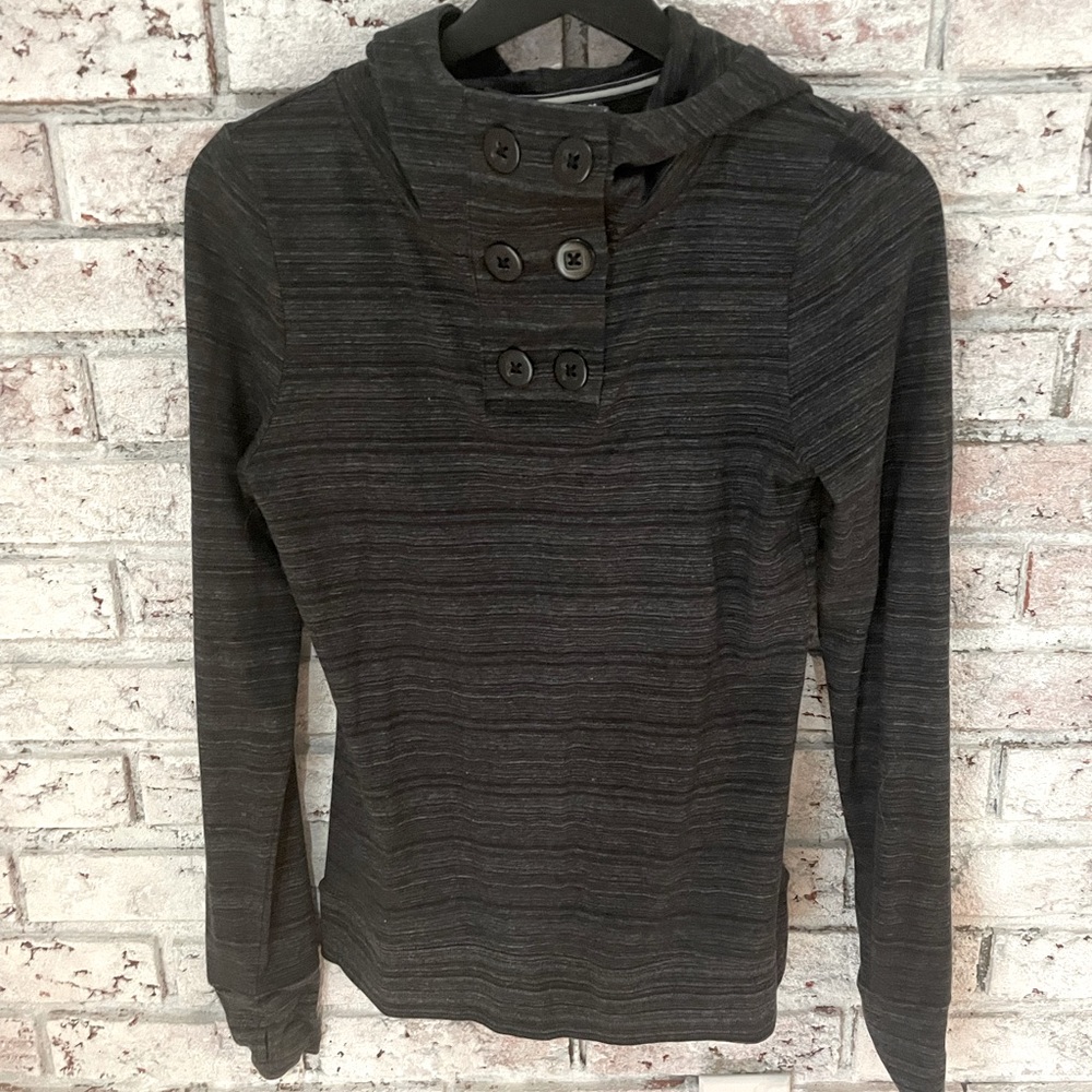 Twik dark grey high collar sweater , womens medium